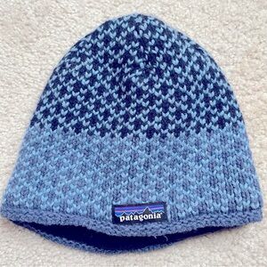 Patagonia Two-Tone Blue Beanie
